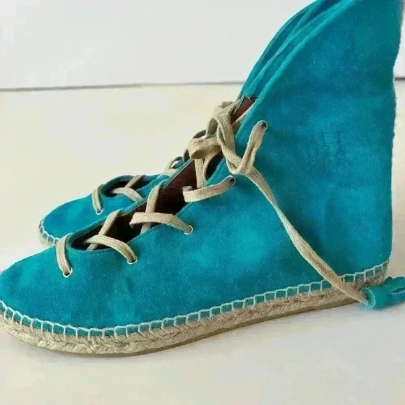 NIB!! Altuzarra Gus Suede Espadrille Bootie - Picture 5 of 9